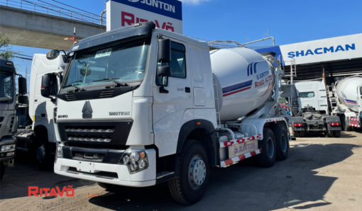Xe trộn bê tông Howo 10m3