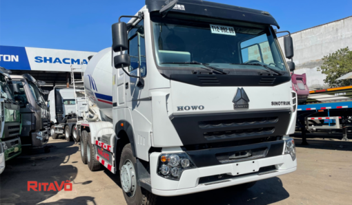 Xe trộn bê tông Howo 10m3